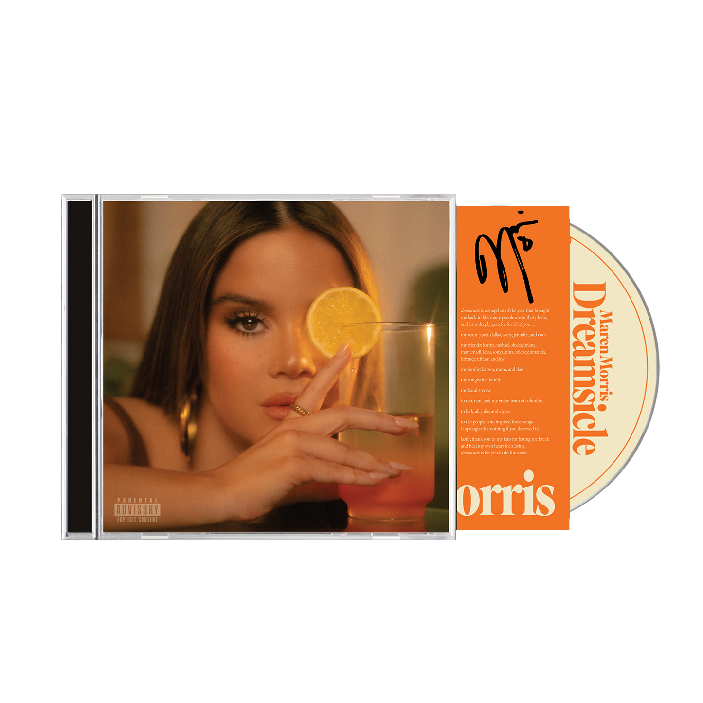Front view of Maren Morris - Dreamsicle Signed CD