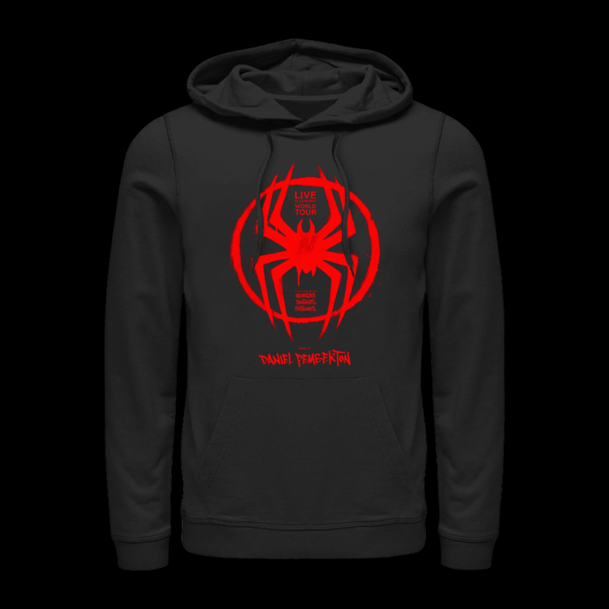 SPIDER-MAN ACROSS THE SPIDER-VERSE: LIVE IN CONCERT BLACK HOODIE