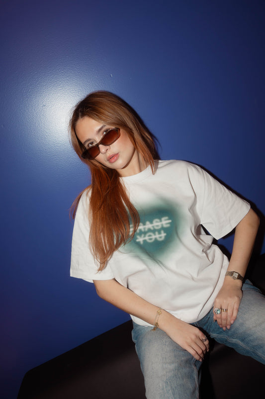 Mimi Webb Heart White T-shirt
