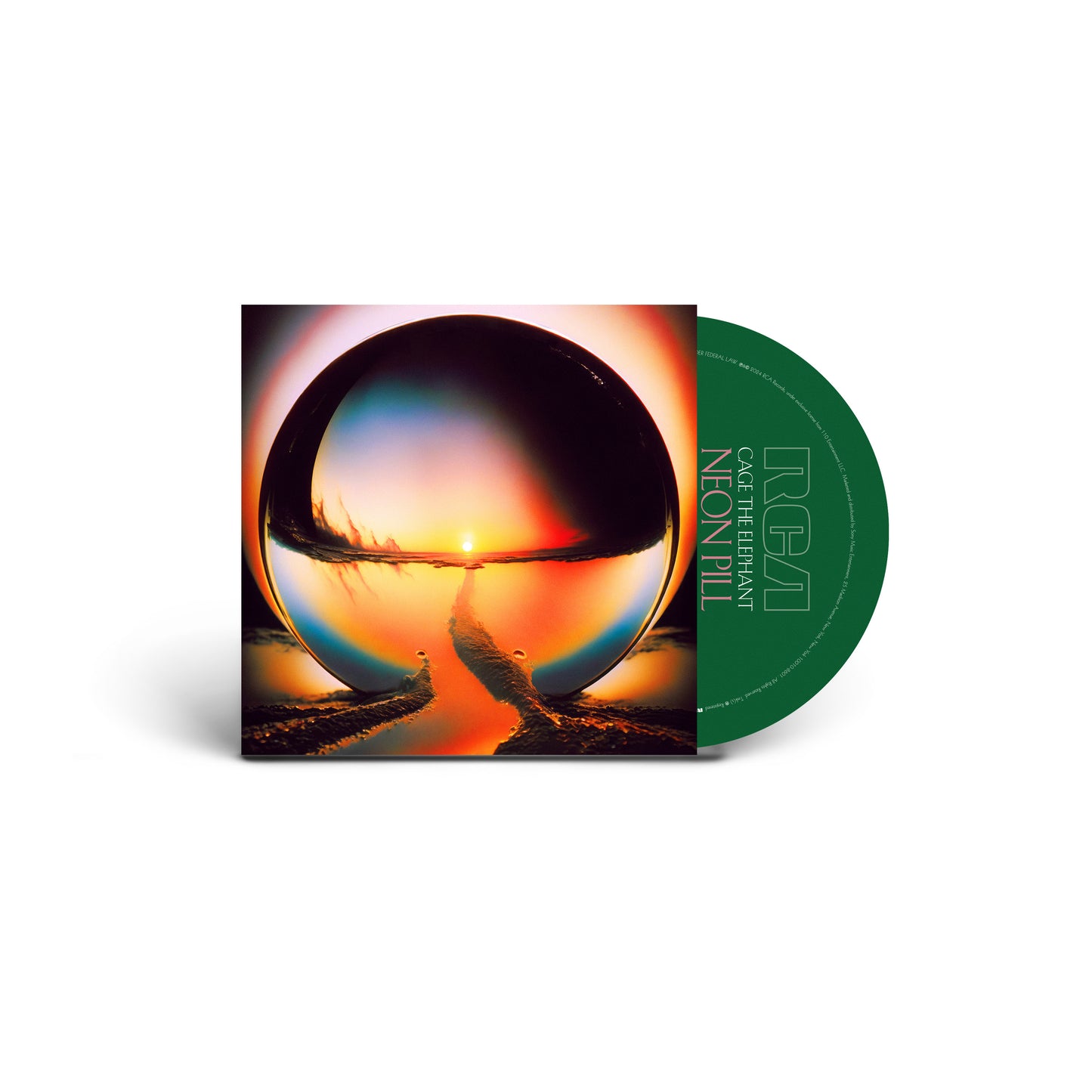 Front view of Cage the Elephant - Neon Pill: Standard CD