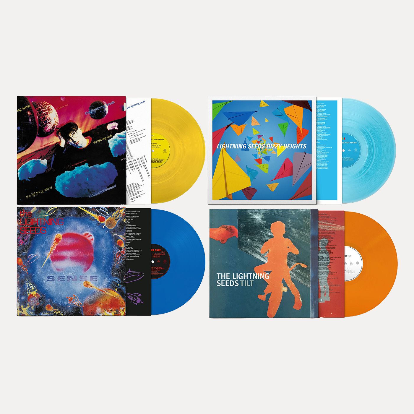 Lightning Seed Exclusive Colour Vinyl Bundle