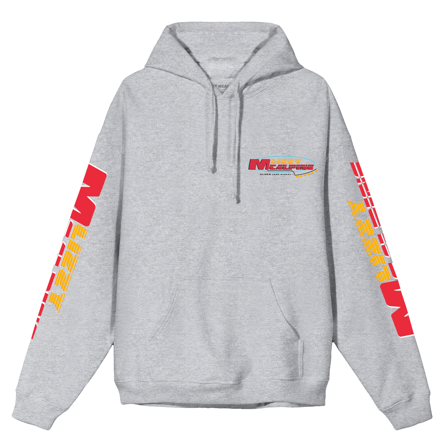 Older (and Wiser) Guitar Hoodie - Grey