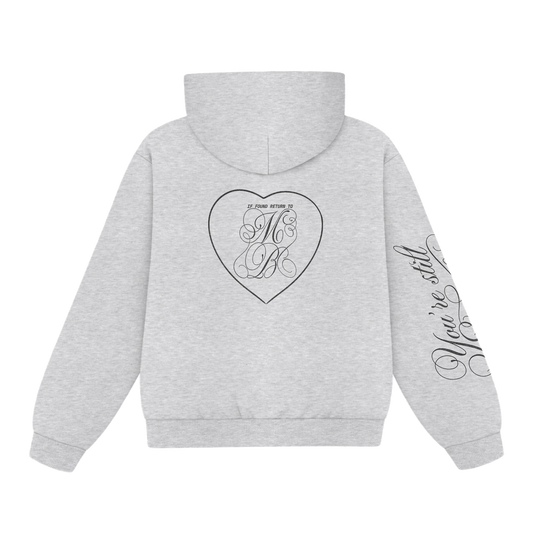 locket script hoodie
