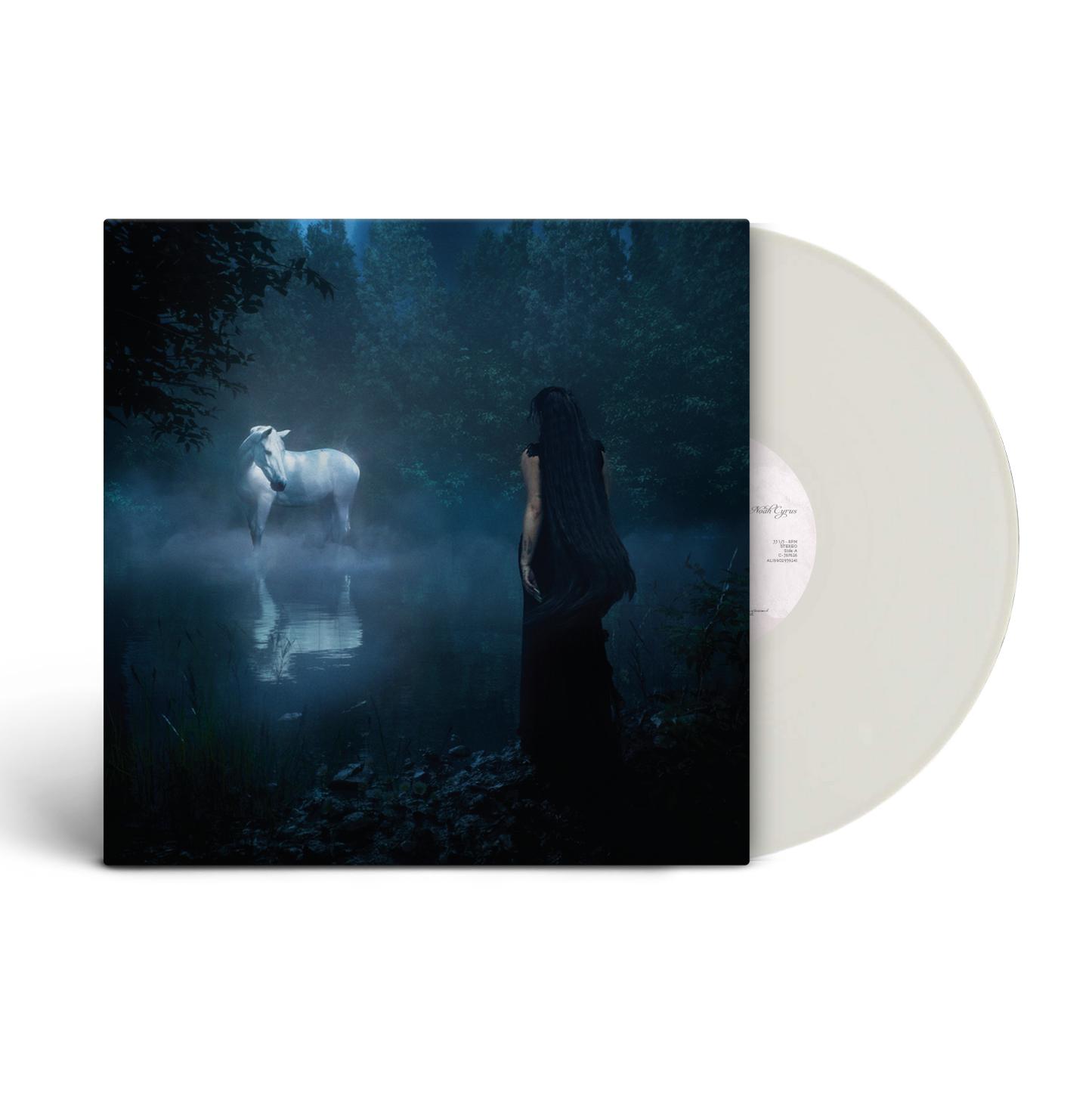 Front view of Noah Cyrus - I want my loved ones to go with me | Vinyl + Signed Insert