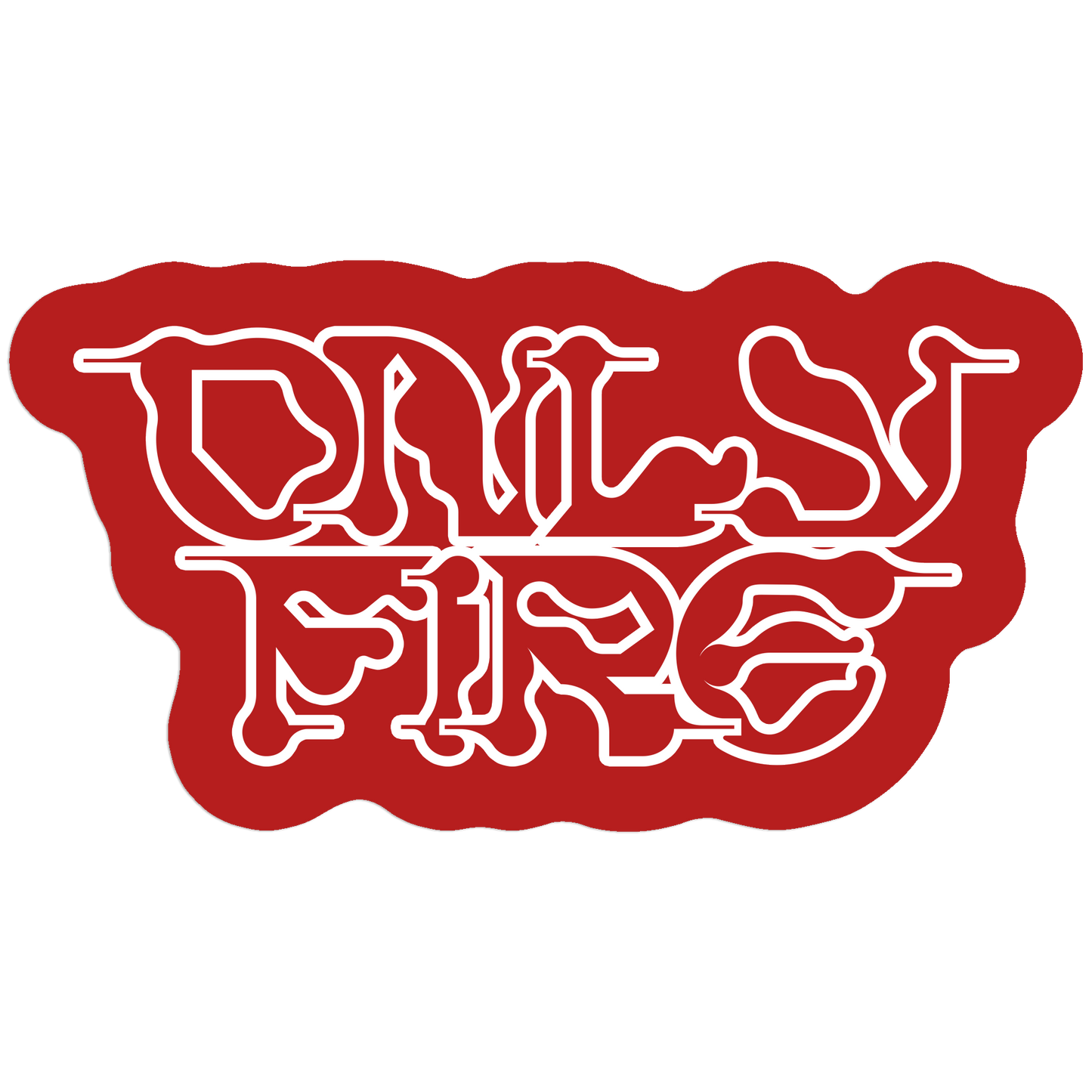 Only Fire Sticker Set