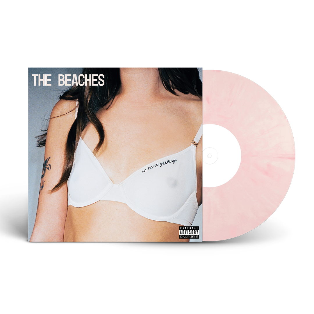 No Hard Feelings | D2C Exclusive Iridescent White & Pink Vinyl