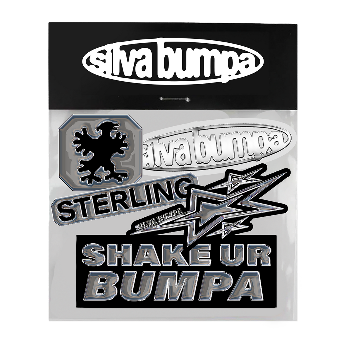 Silva Bumpa | Chrome Sticker Pack