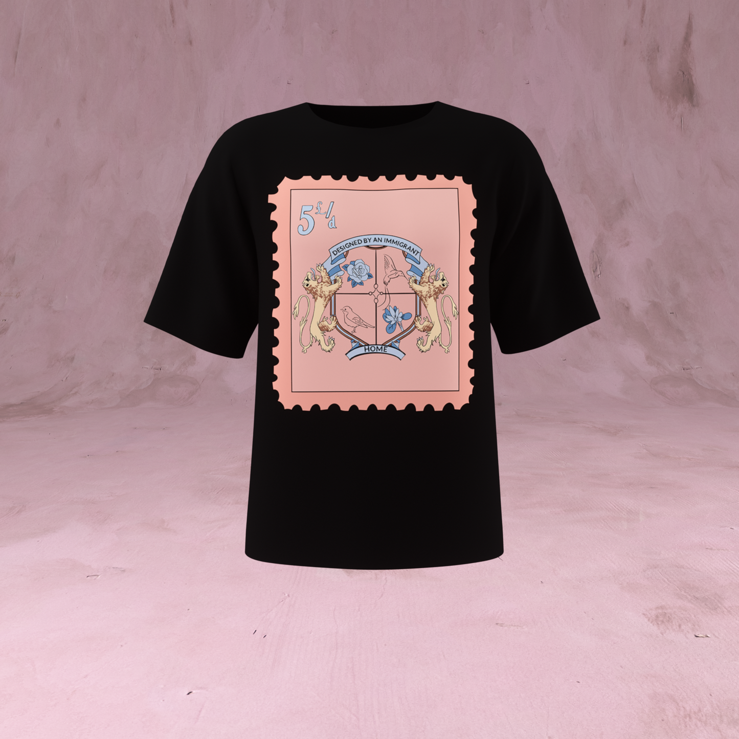 LABRUM London “Home” Stamped T-Shirt