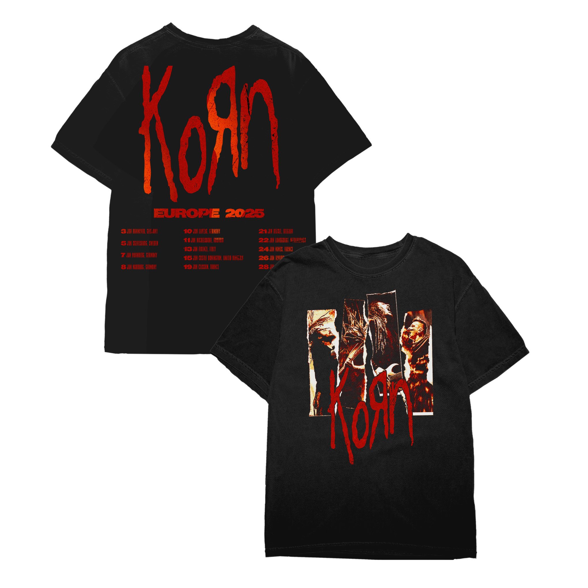 Korn Photo Tour Tee Official Store — free download