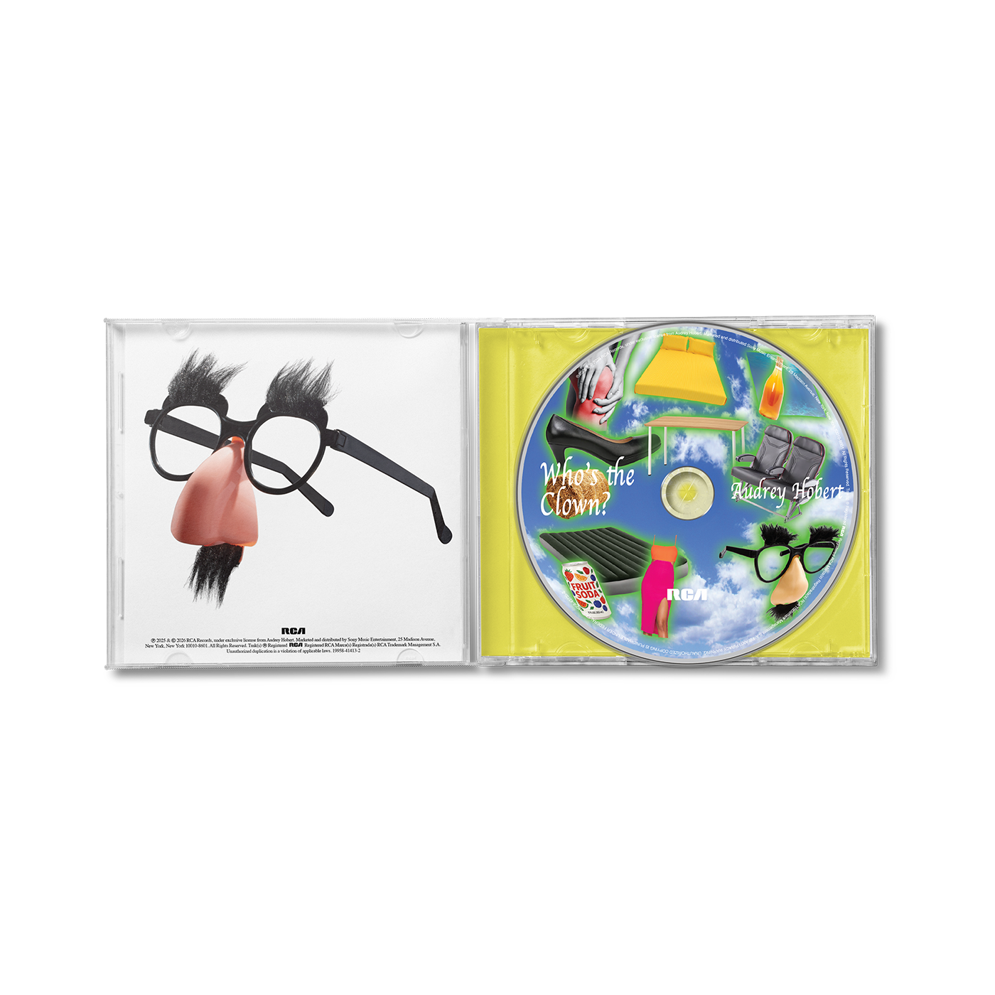 Audrey Hobert - Who's The Clown? Jewelcase CD