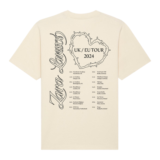 Zara Larsson | UK & EU 2024 Ecru Venus Tour T-Shirt