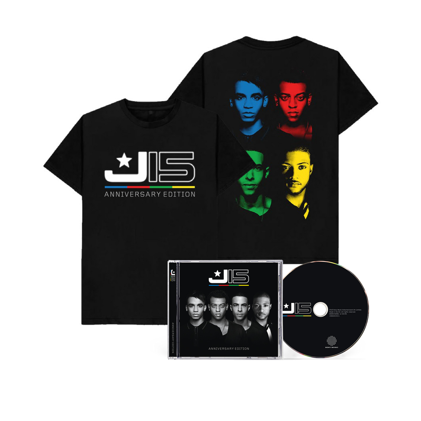 J15 Anniversary CD Bundle | T-Shirt + CD + Signed Insert