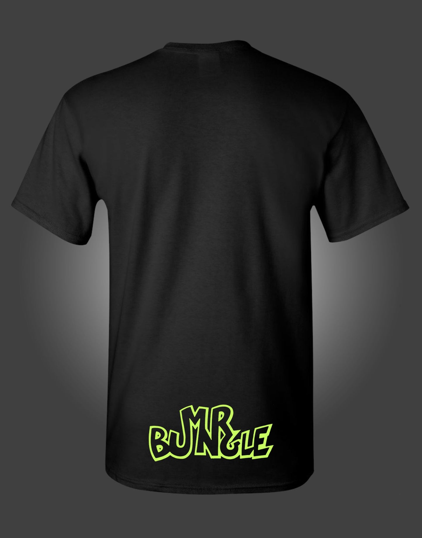 MR BUNGLE "DAYGLO BUNNY" MENS BLACK T-SHIRT