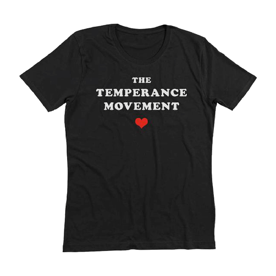 Heart Black Tee