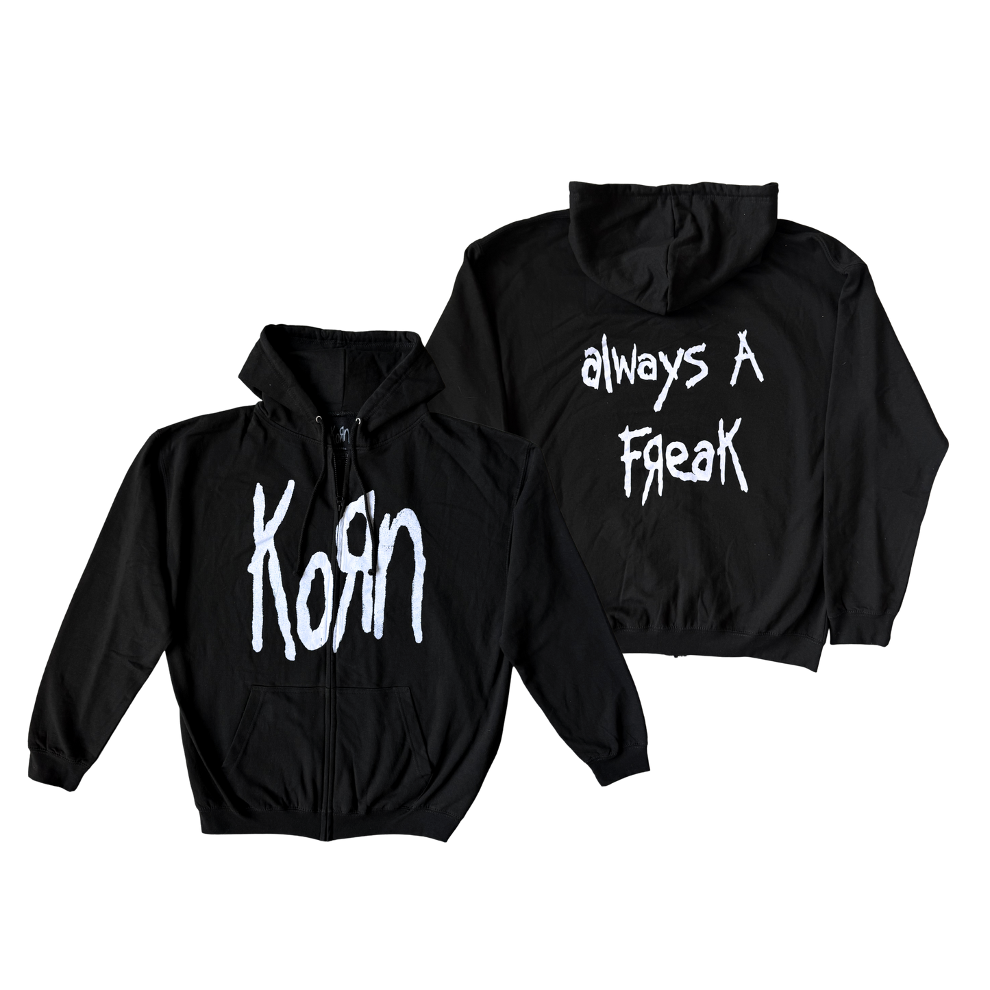 Always A Freak Zip Hoodie