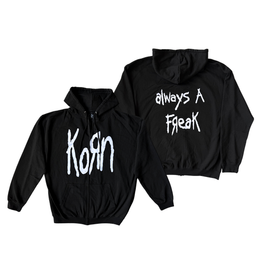 Always A Freak Zip Hoodie