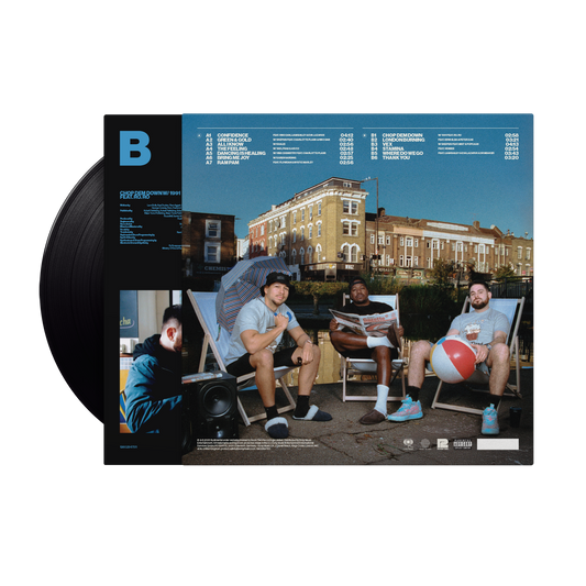Back view of RUDIM3NTAL - Black Vinyl (First Pressing)