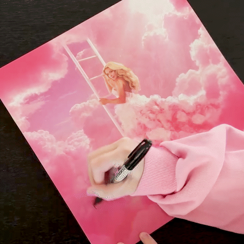 Cloud 9: Megan's Signature Pink Signed Vinyl