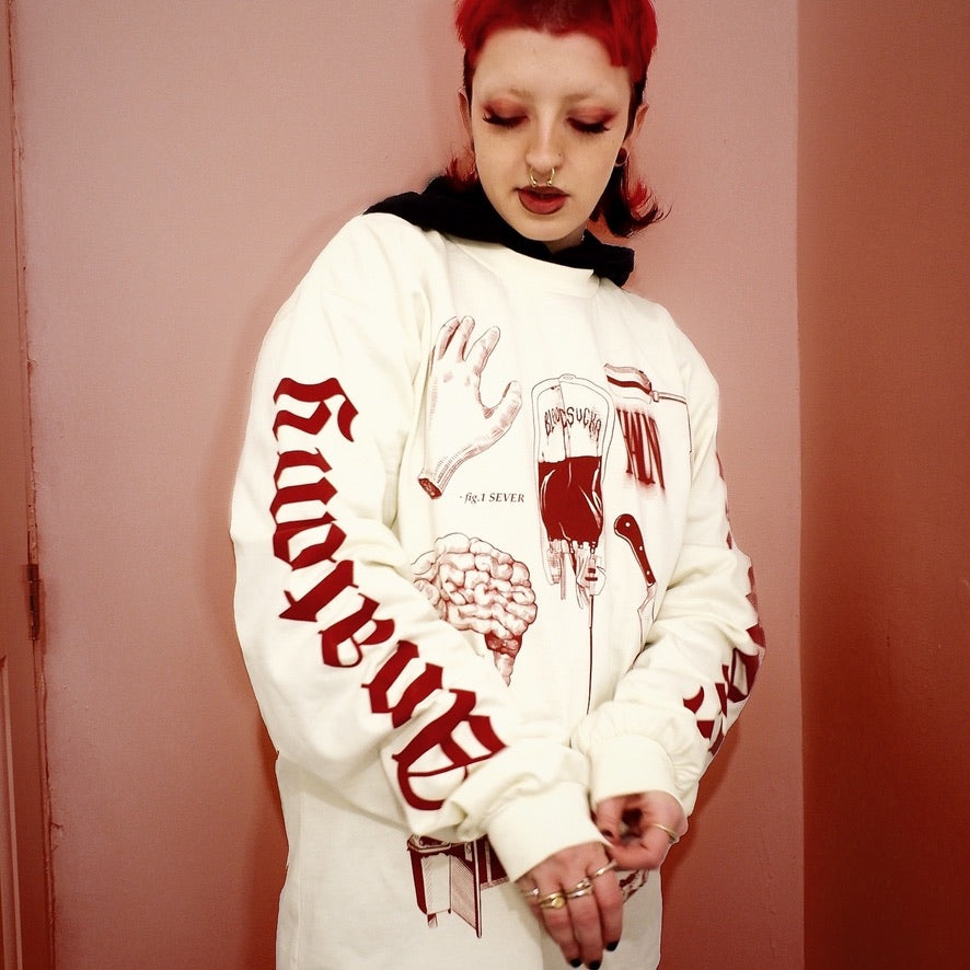 Cody Frost | Anatomy Ecru Longsleeve