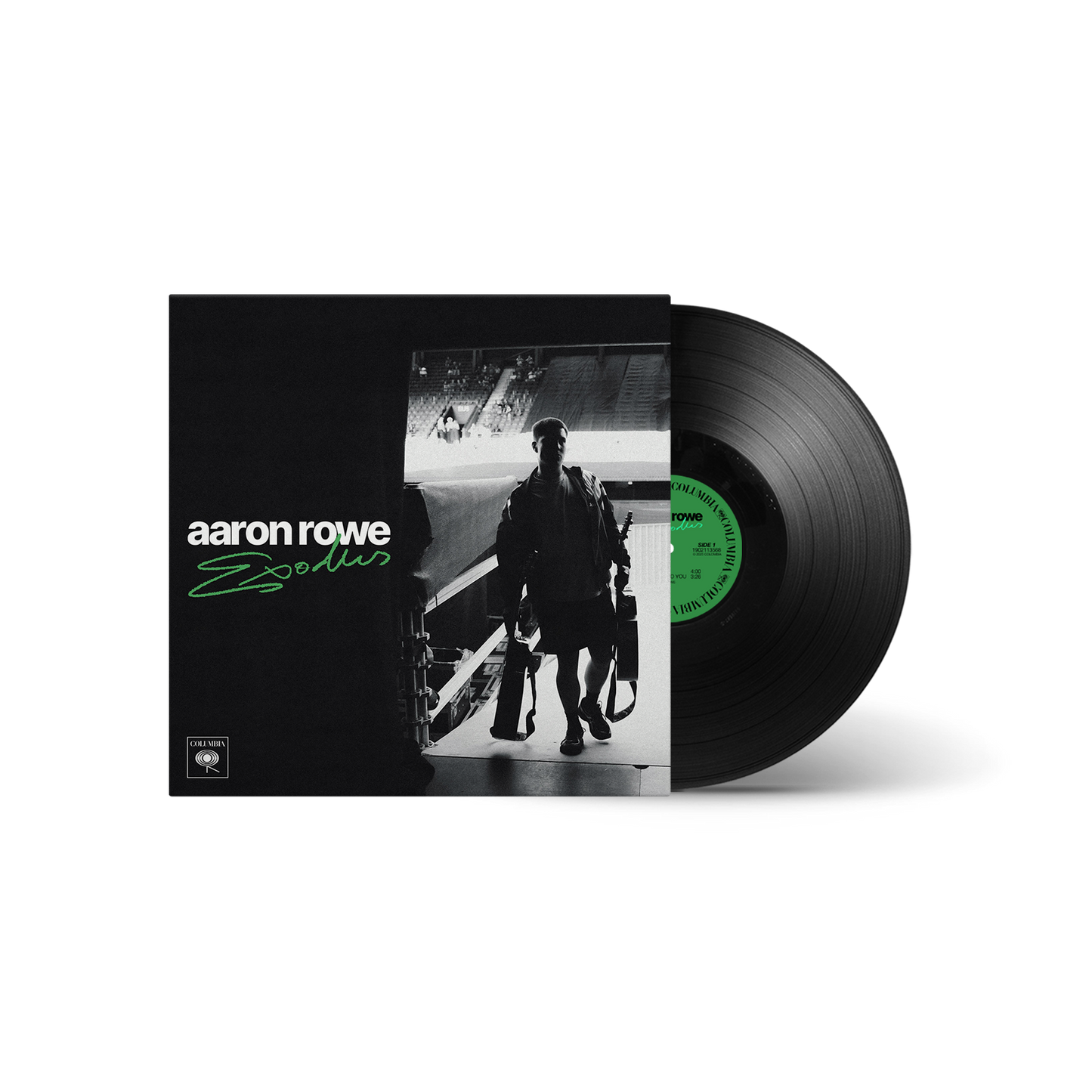 Aaron Rowe - Exodus Black Vinyl LP