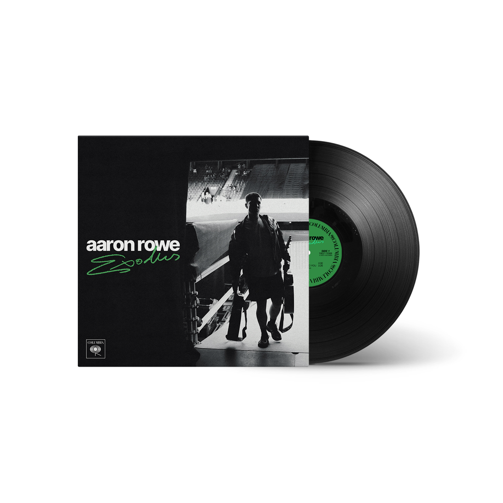Aaron Rowe - Exodus Black Vinyl LP