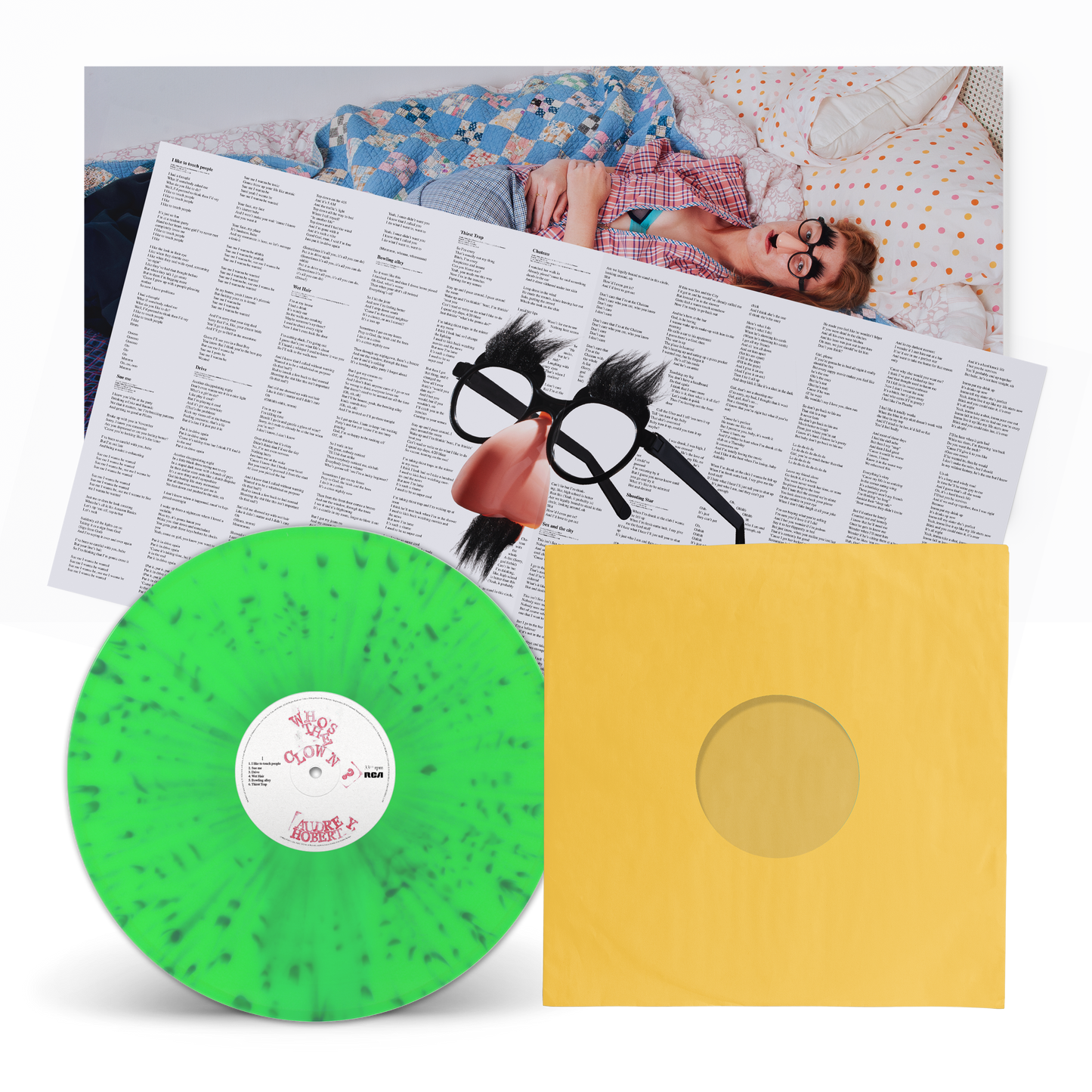 Audrey Hobert - Who’s The Clown (1 Year Anniversary Edition) - Green Splatter Vinyl