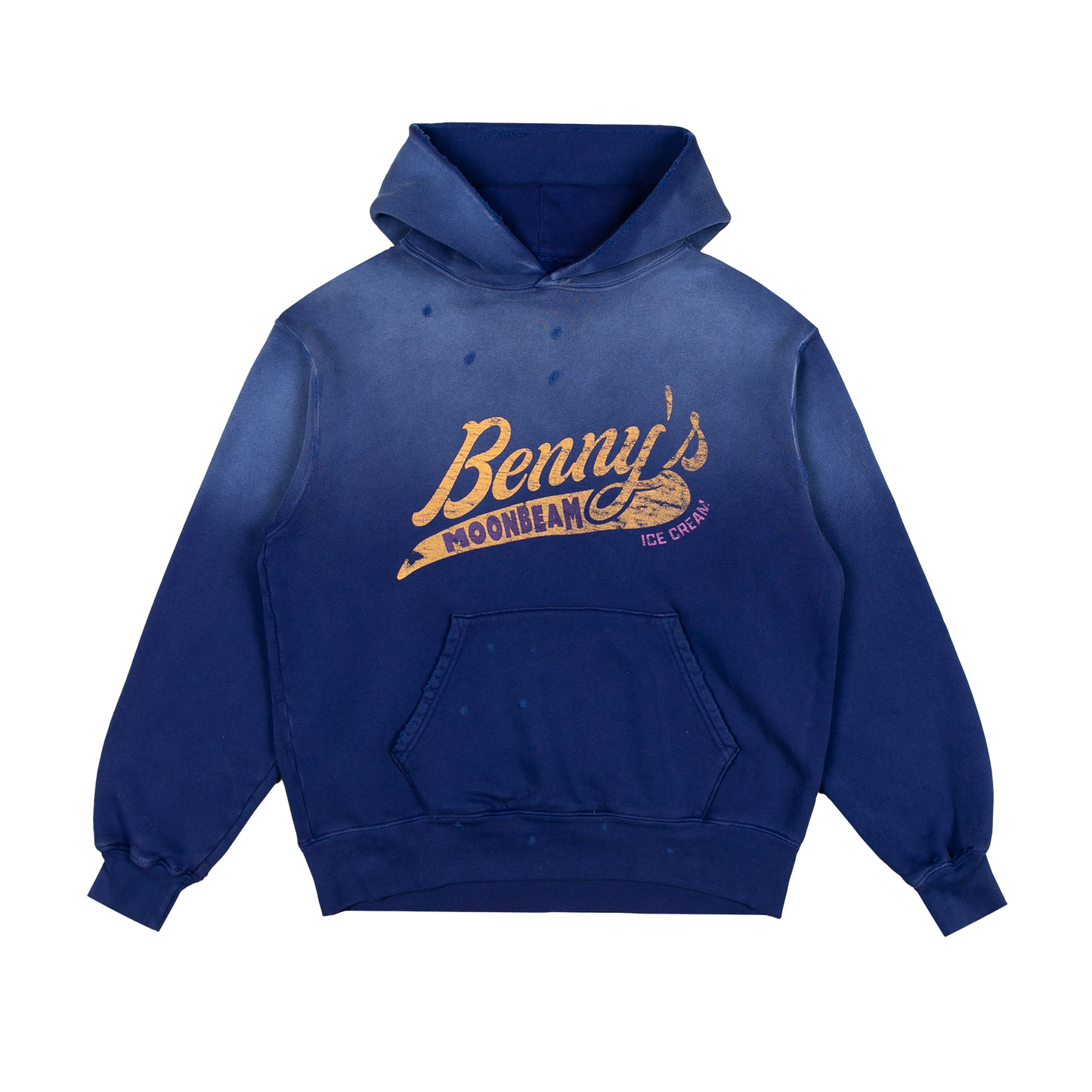 Benny's Washed Blue Hoodie