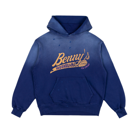Benny's Washed Blue Hoodie