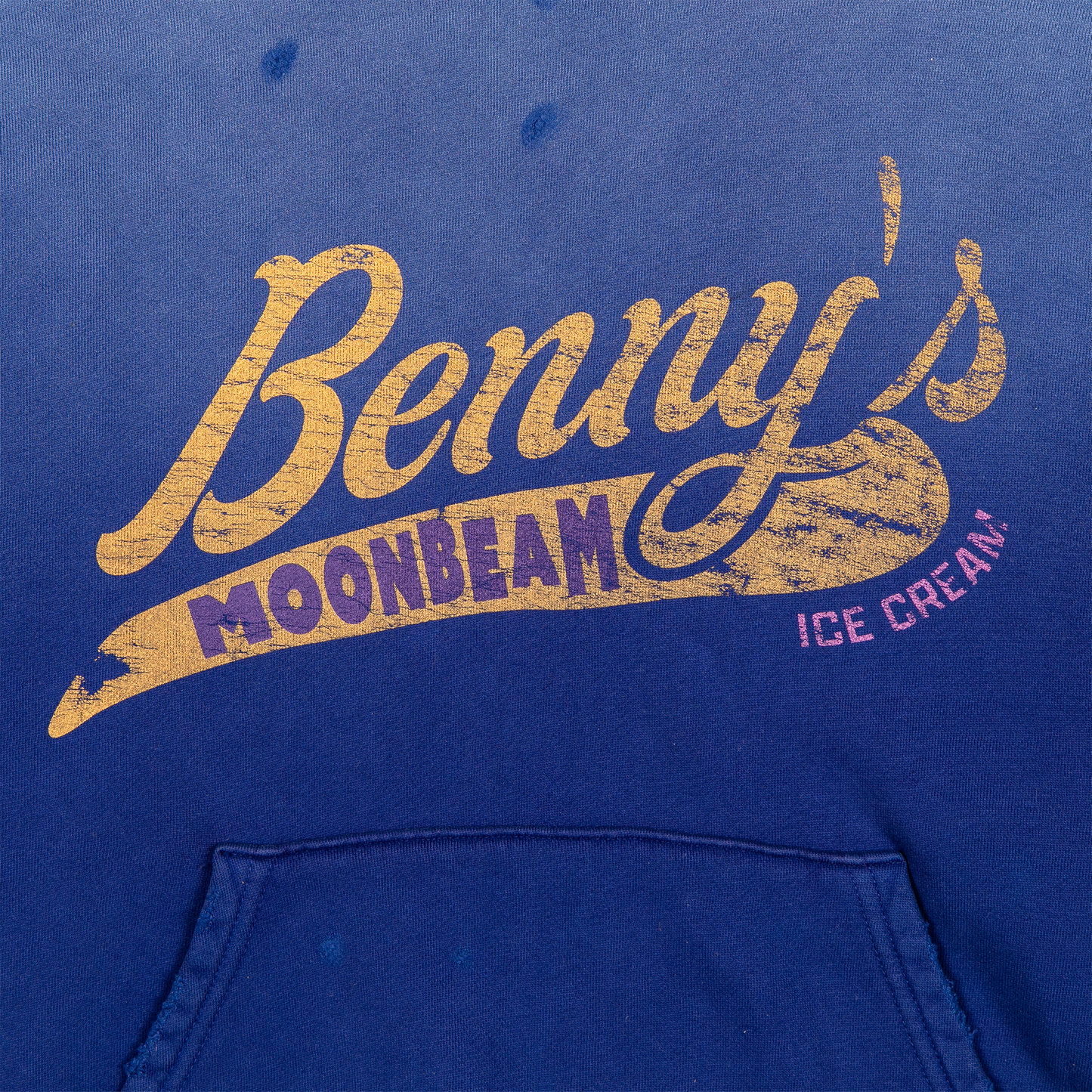 Benny's Washed Blue Hoodie