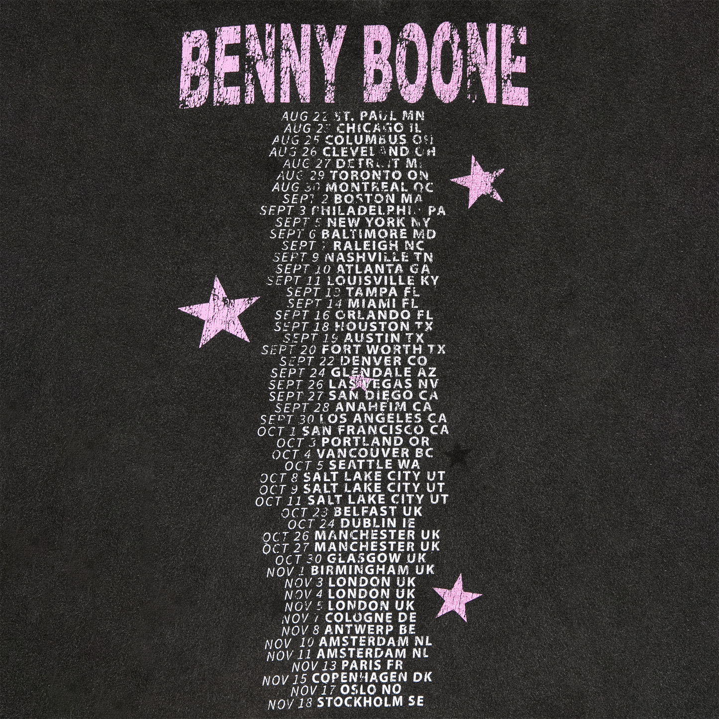 American Heart Washed Tour Tee