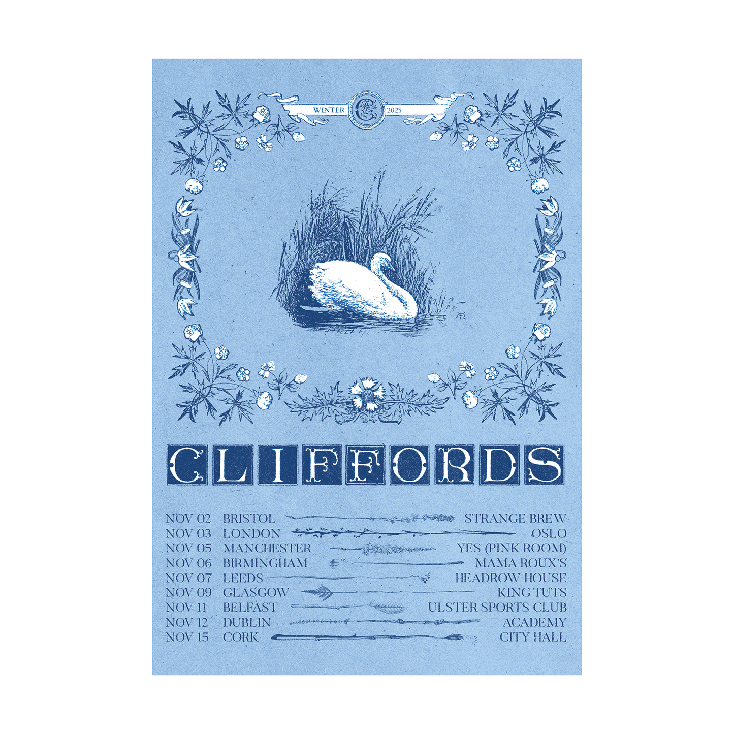 A3 Matte Finish Tour Poster