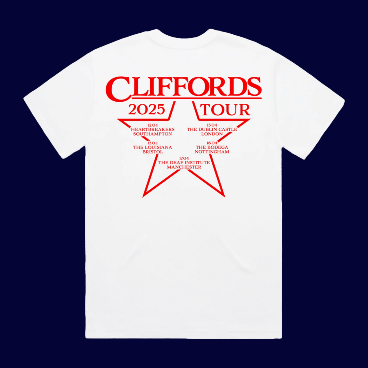 White Tour Tee