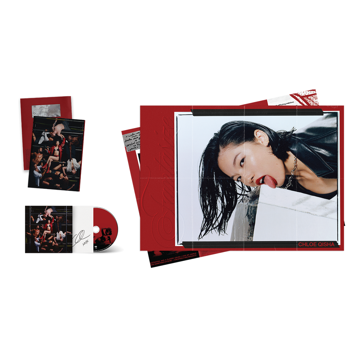 Exclusive Fantasize Zine + CD with Signed Insert