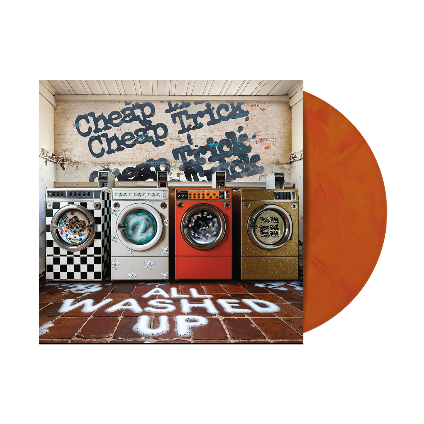 Orange Vinyl with 'All Washed Up' Artwork