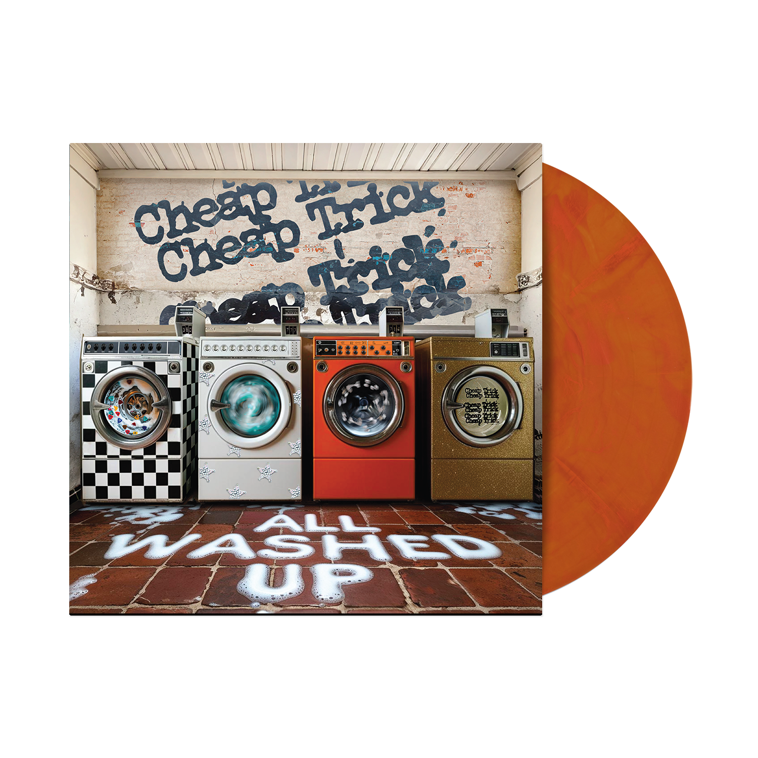 Orange Vinyl with 'All Washed Up' Artwork