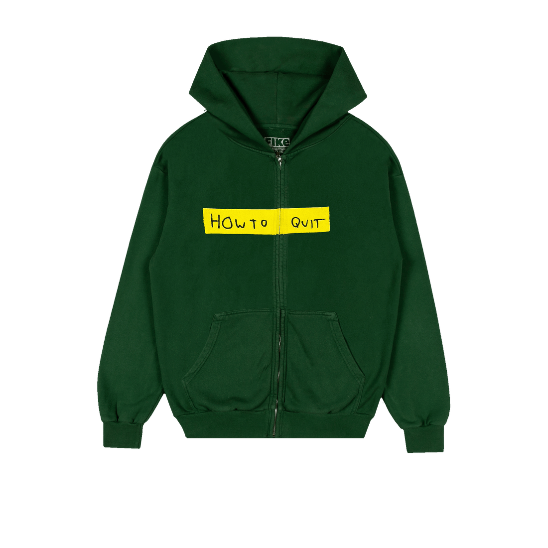 how to quit green zip hoodie | Official Artist Stores | Official Store