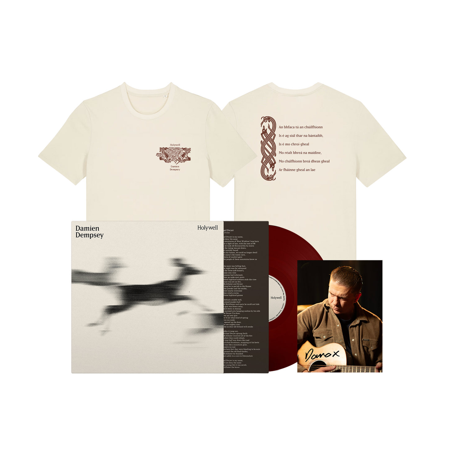Holywell | T-Shirt + Vinyl + Signed Art Card
