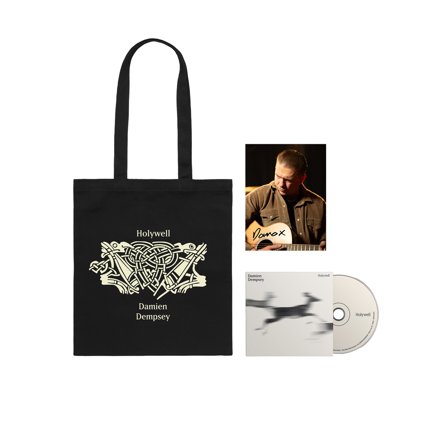 Holywell | Tote + CD + Signed Art Card