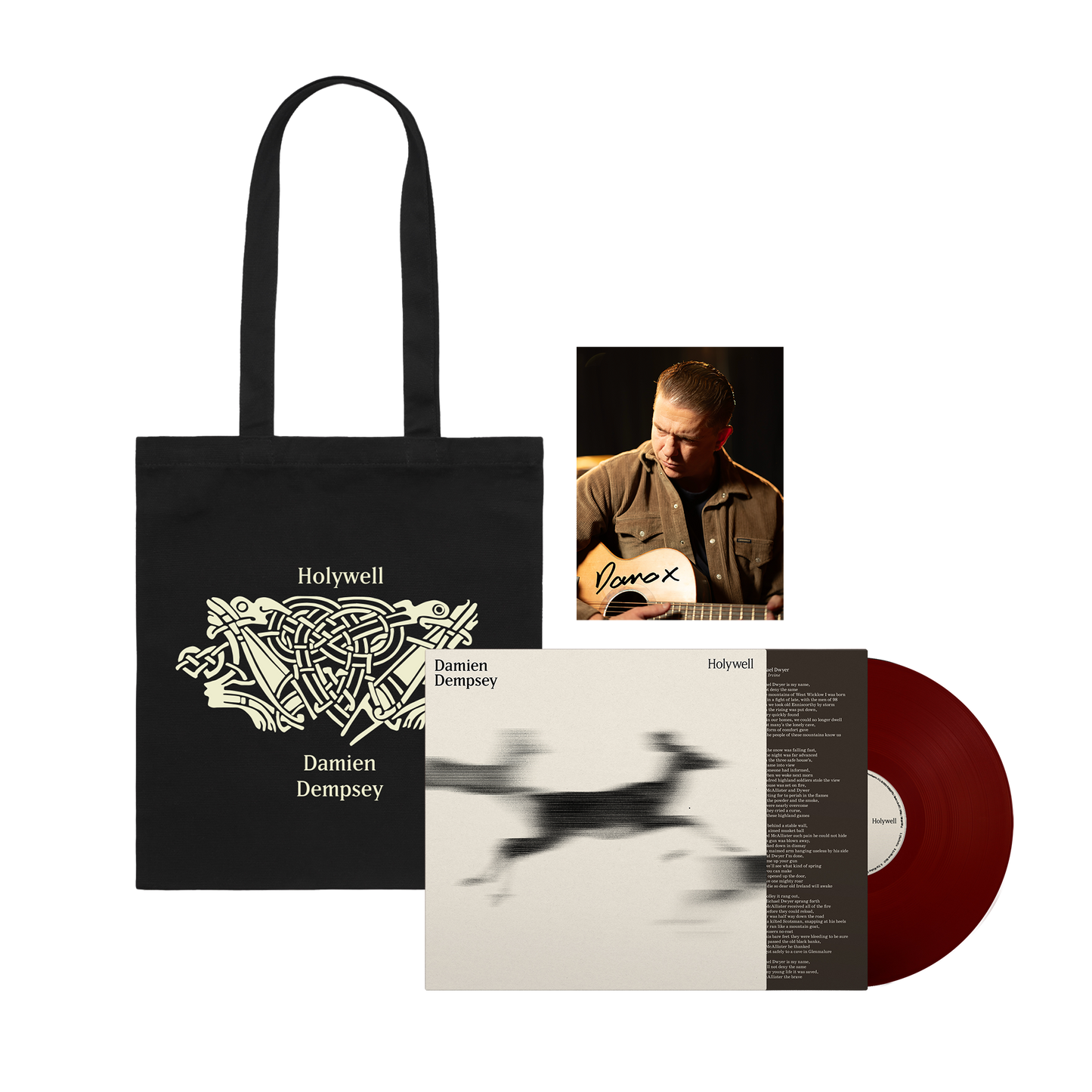 Holywell | Tote + Vinyl + Signed Art Card
