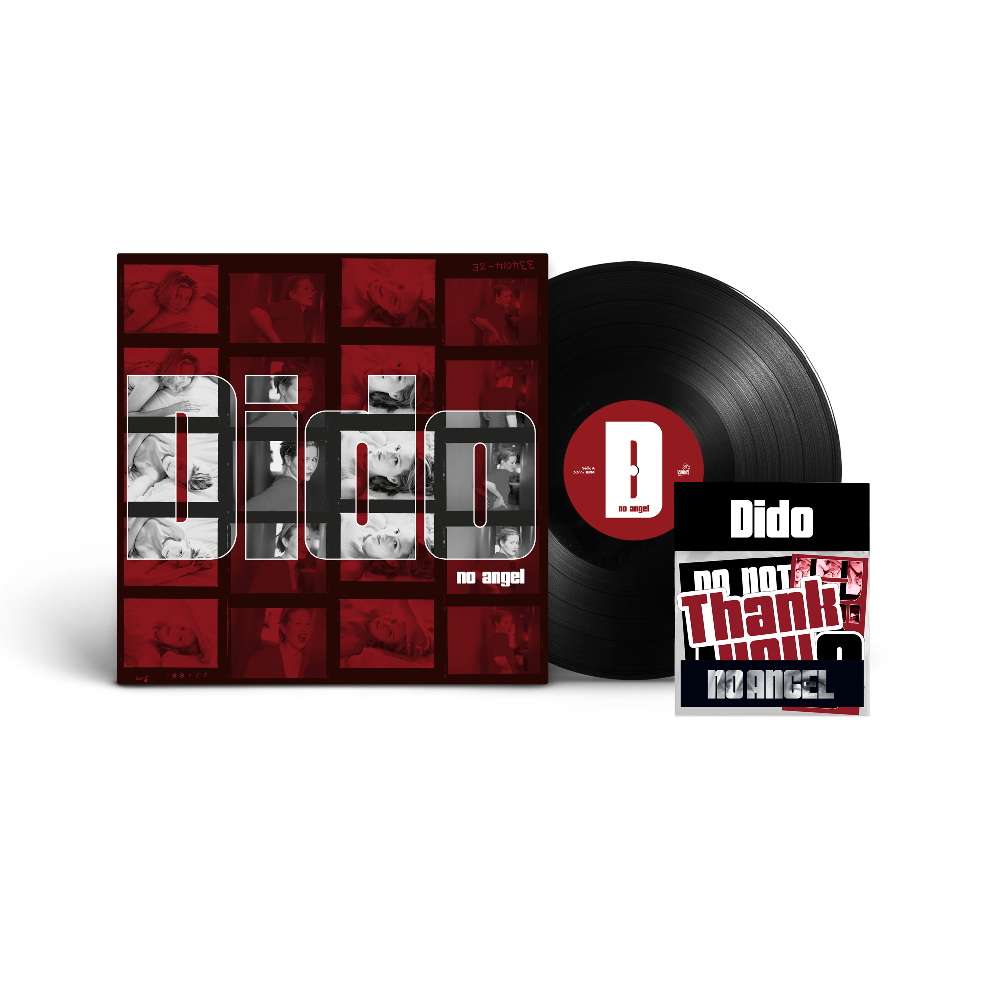 Lp Sticker No Angel | Black LP + Sticker Set – Official Store