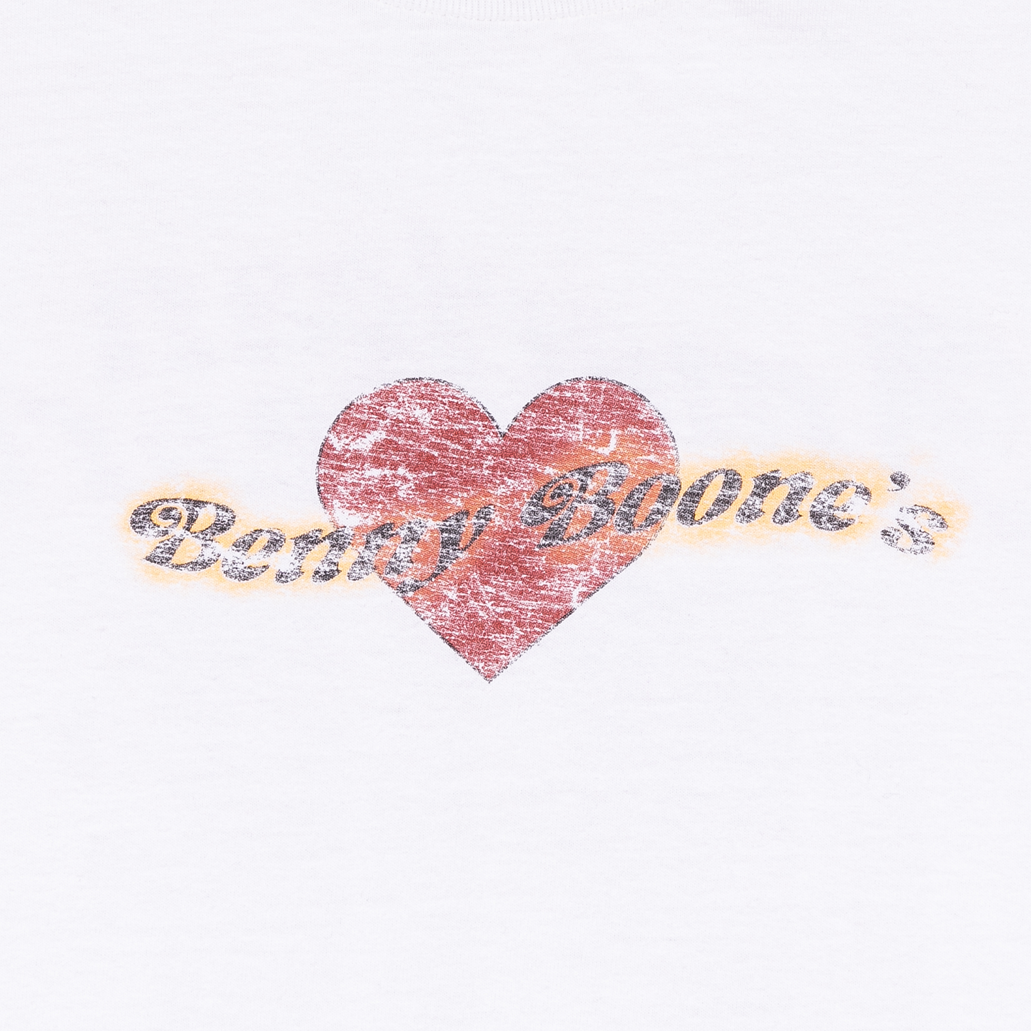 American Heart White Dated Tee