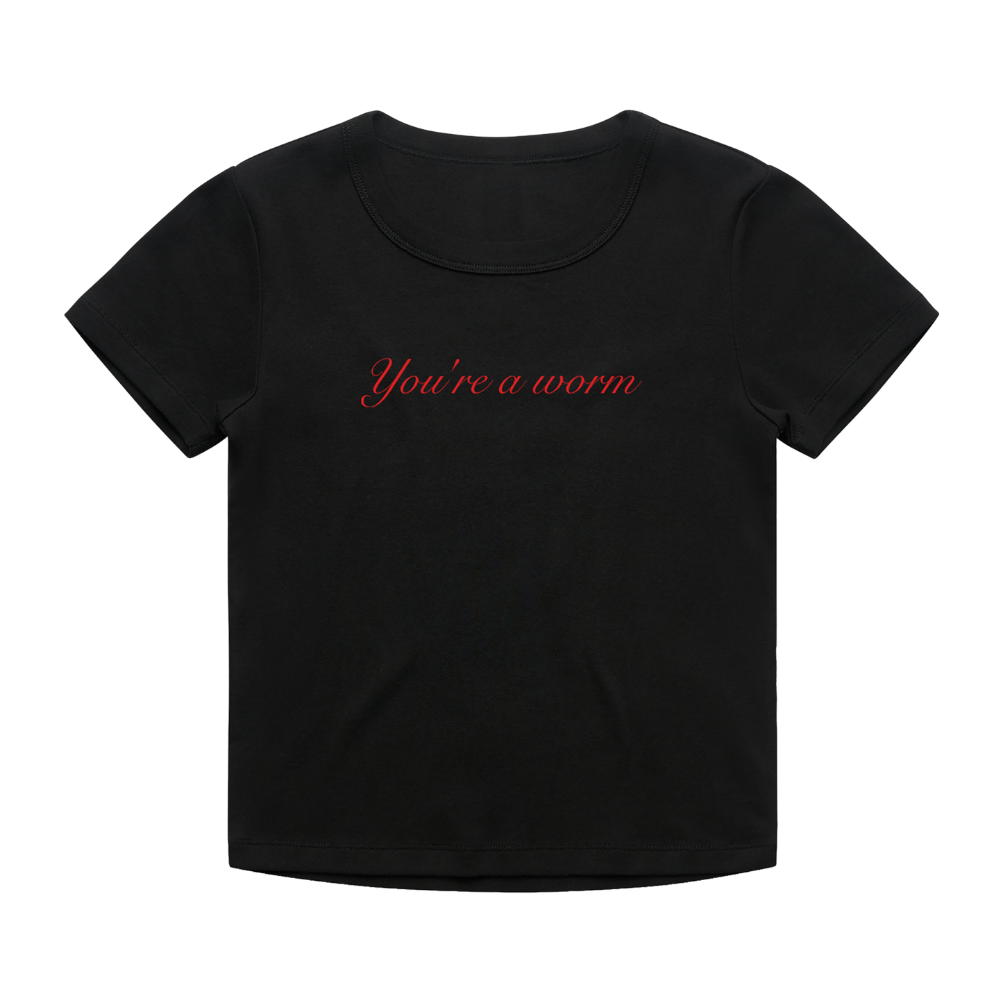 Worm Black Baby T- Shirt