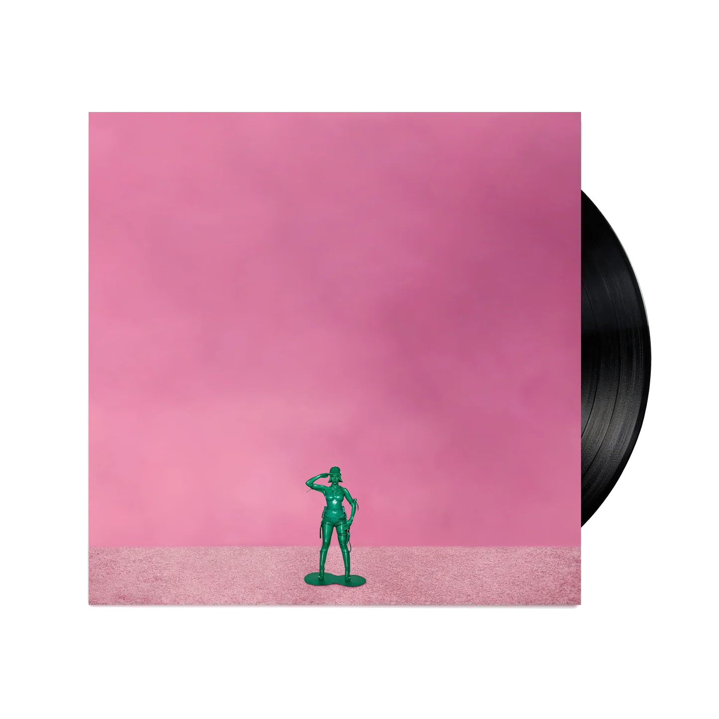 Front view of Mariah the Scientist - Hearts sold separately Black Vinyl LP