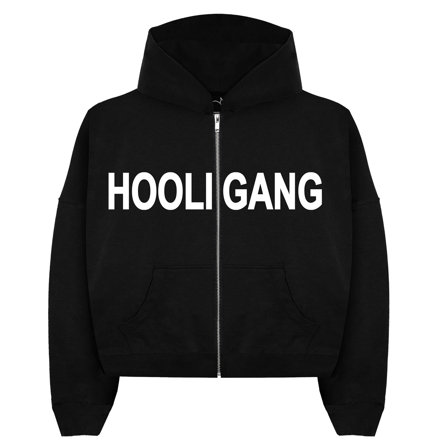 Black Joey Valence & Brae hoodie with 'HOOLIGANG' text 