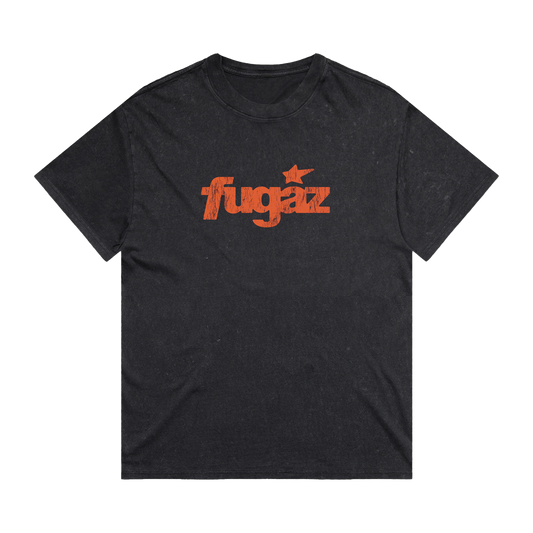 Fugaz Stone Wash Black Tee