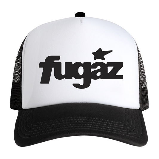 Fugaz Trucker Cap | Black and White