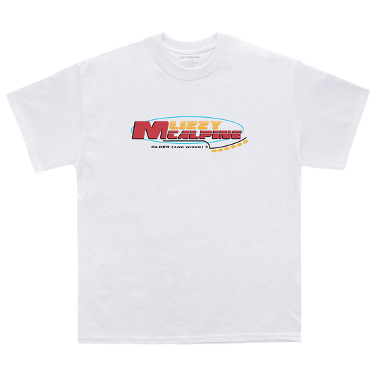 Older (and Wiser) Guitar Tee - White