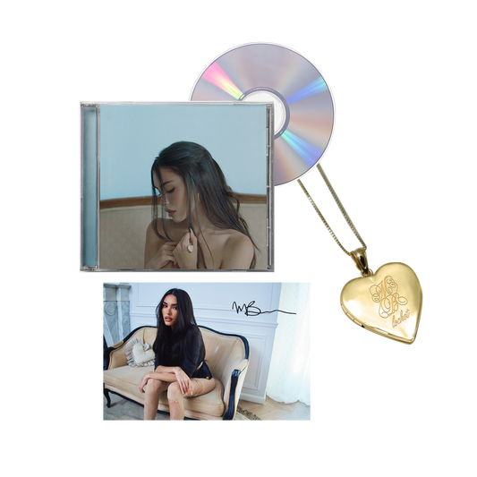 limited edition locket necklace and cd + signed insert