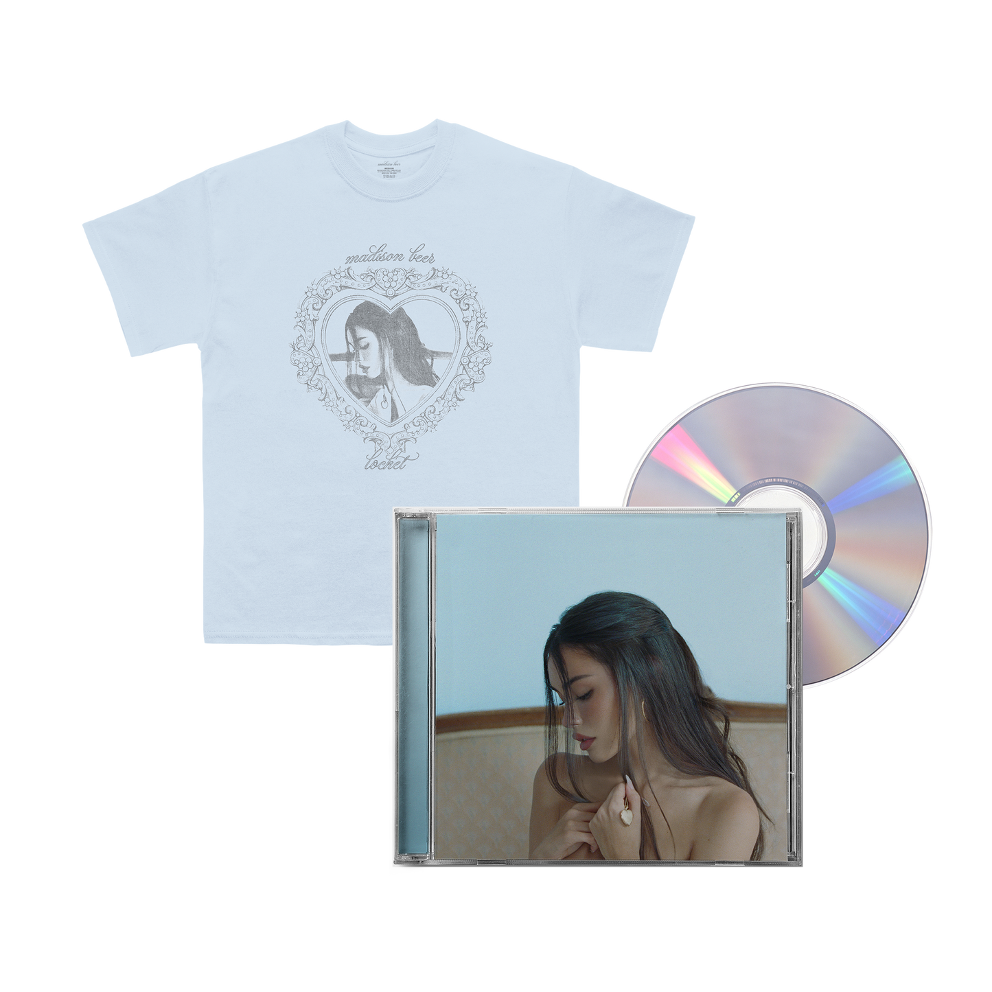 limited edition locket tee and cd