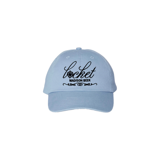 locket baby blue dad hat